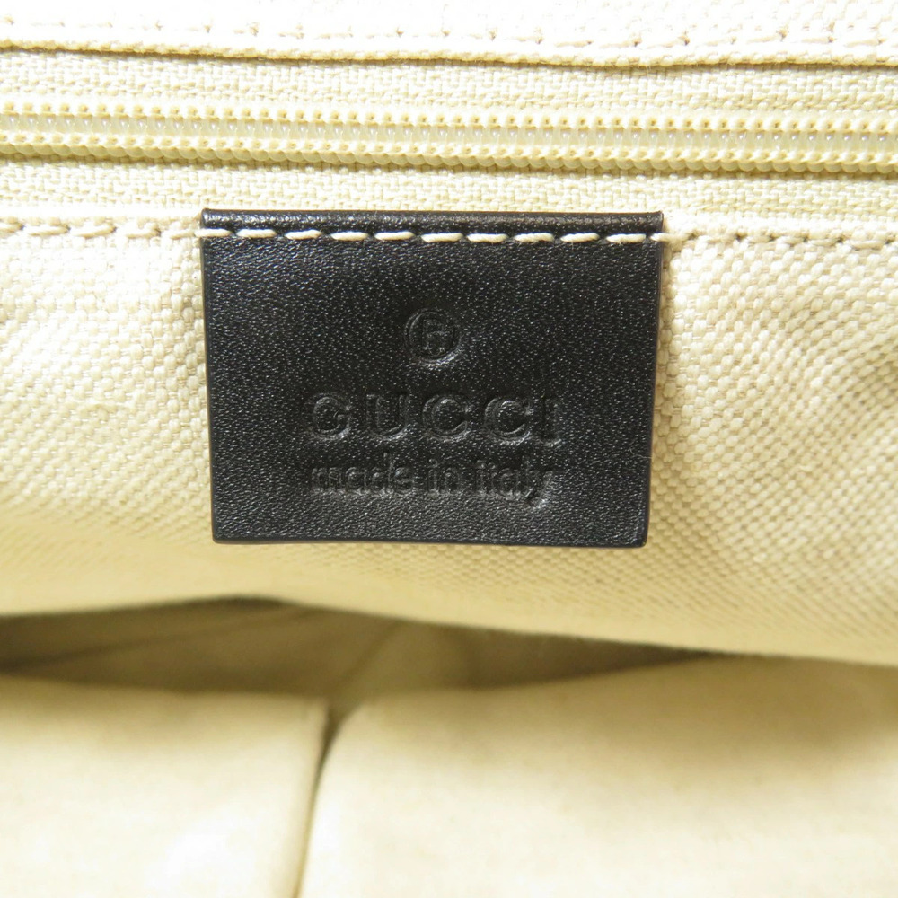 Gucci Sukey 2way handbag black GG canvas leather - Picture 6 of 11